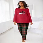 Long Sleeve Knit PJ Set image number null