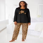 Long Sleeve Knit PJ Set image number 7