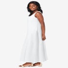 Stretch Cotton Tank Maxi Dress image number null