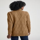 Cable Turtleneck Sweater image number null