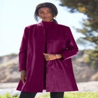 Leather Swing Coat image number null