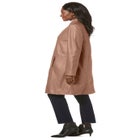 Leather Swing Coat image number null