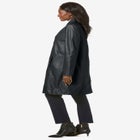 Leather Swing Coat image number null