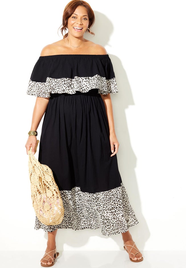 Mia Off the Shoulder Maxi Dress image number 0