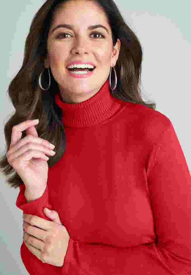 Cotton Cashmere Turtleneck image number 0