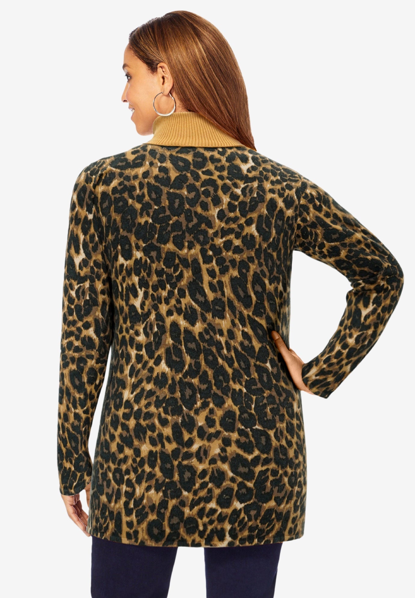 Cotton Cashmere Turtleneck image number 2