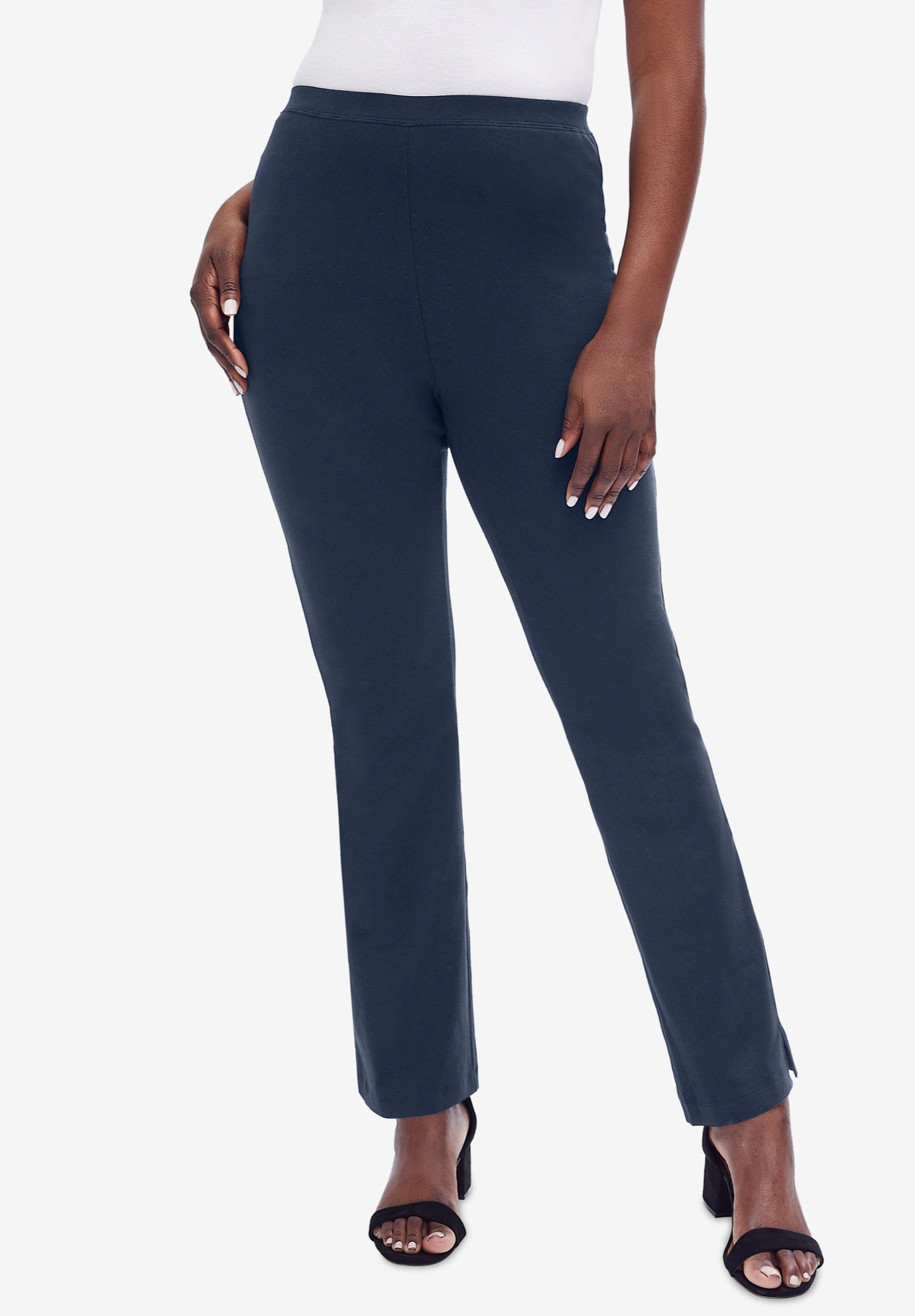 Everyday Stretch Cotton Straight Leg image number 0