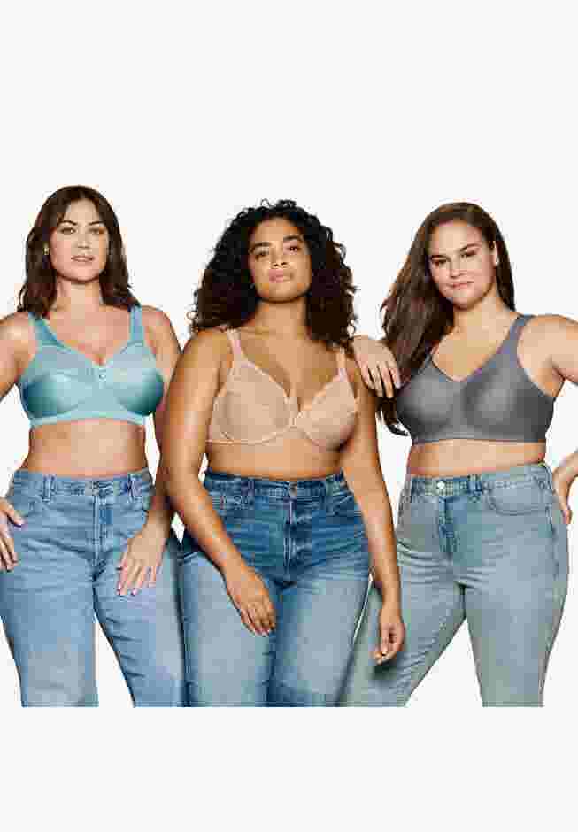 Wonderwire® Front-Close Underwire Bra 1245 image number 7