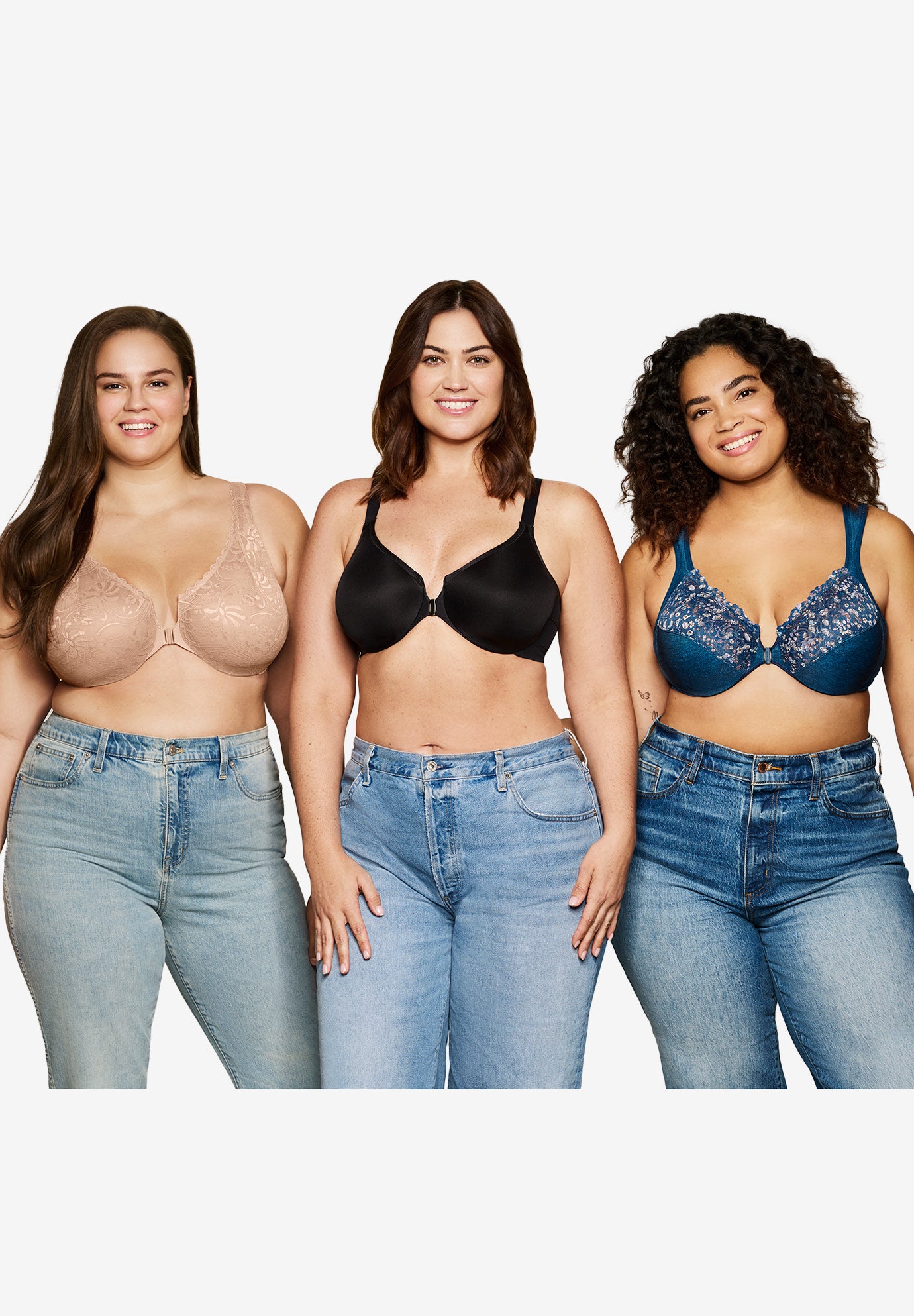 Wonderwire® Front-Close Underwire Bra 1245 image number 8