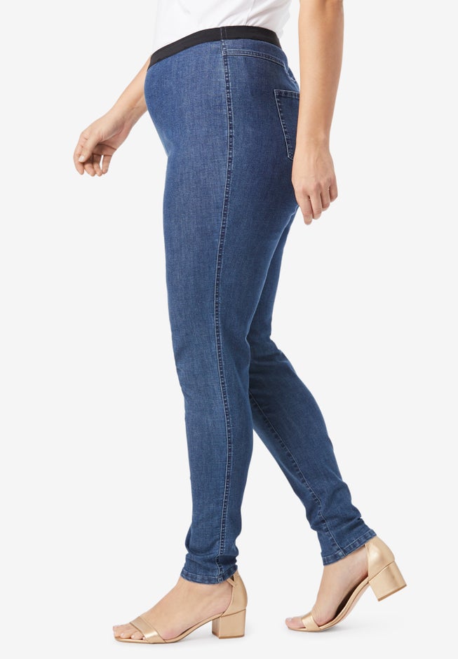 Stretch Denim Skinny Jegging image number 2