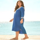 Embroidered Cover Up image number null