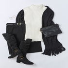 Stretch Cotton Chino Skirt image number null