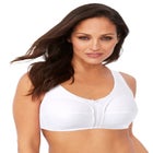Cotton Back-Close Wireless Bra image number null