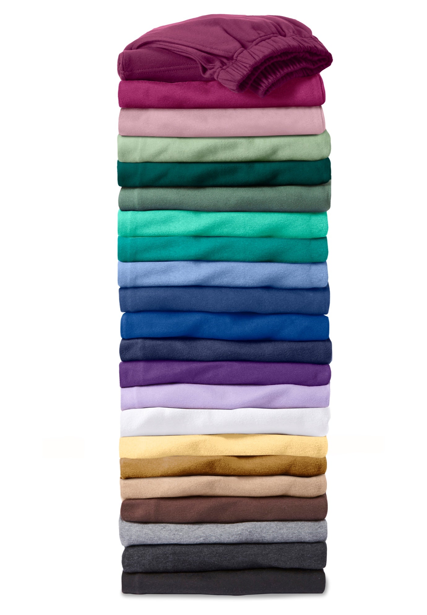 7-Day Knit Wide-Leg Pull-On Pants image number 5