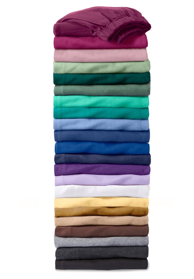 7-Day Knit Wide-Leg Pull-On Pants image number 5