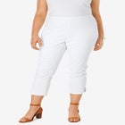 Stretch Denim Crop Jeggings image number null