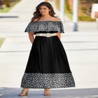 Off-The-Shoulder Maxi Dress image number null