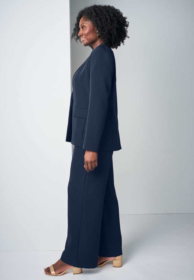 Bi-Stretch Shaped Blazer image number 2