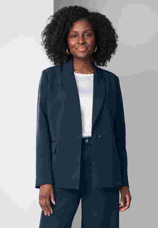Bi-Stretch Shaped Blazer image number 0