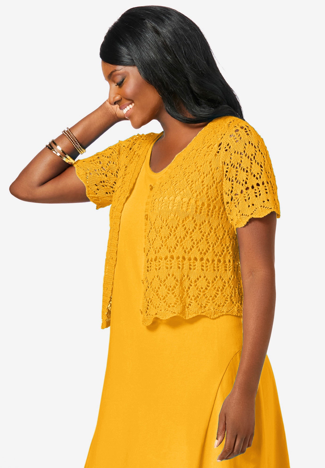 Crochet Shrug image number 2