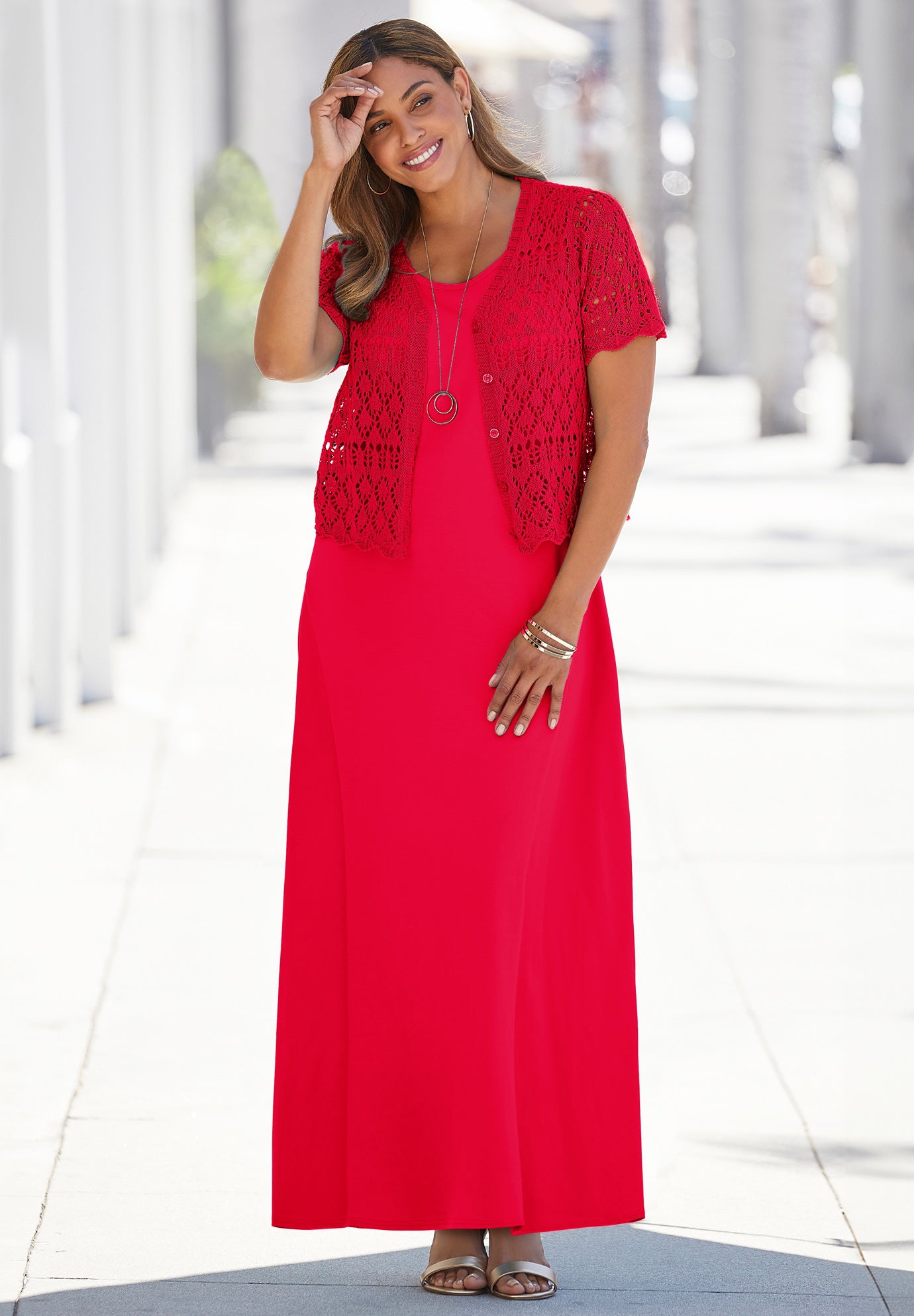 Crochet Shrug image number 3