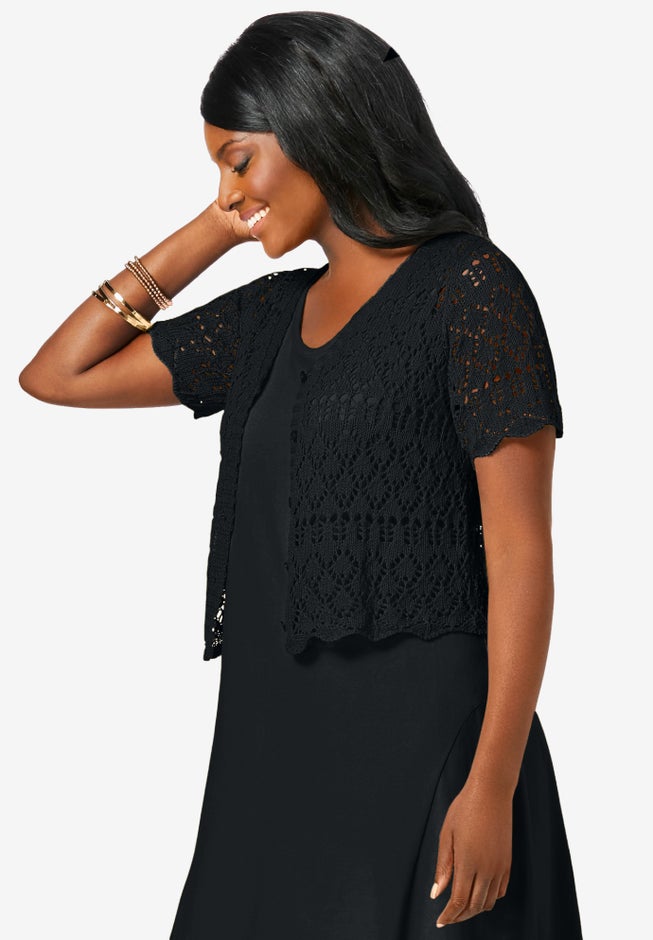 Crochet Shrug image number 2