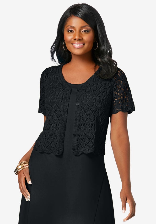 Crochet Shrug image number 0