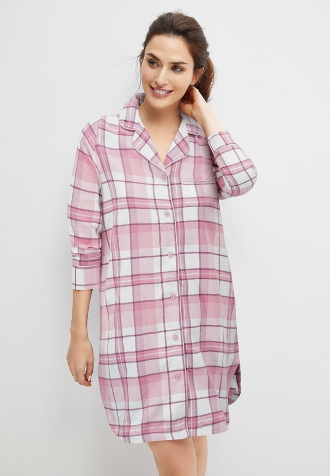 Flannel Sleep Shirt image number 0