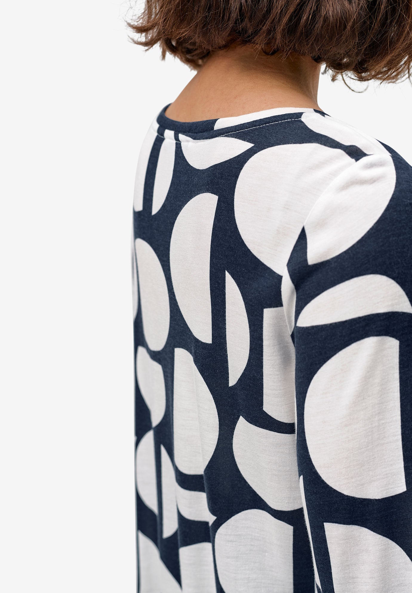 Bell Sleeve A-Line Knit Tunic image number 2