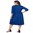 Stretch Lace A-Line Dress image number null