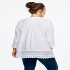 Crochet Trim Blouse image number 1