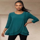 Double-Layer High-Low Tunic image number 0