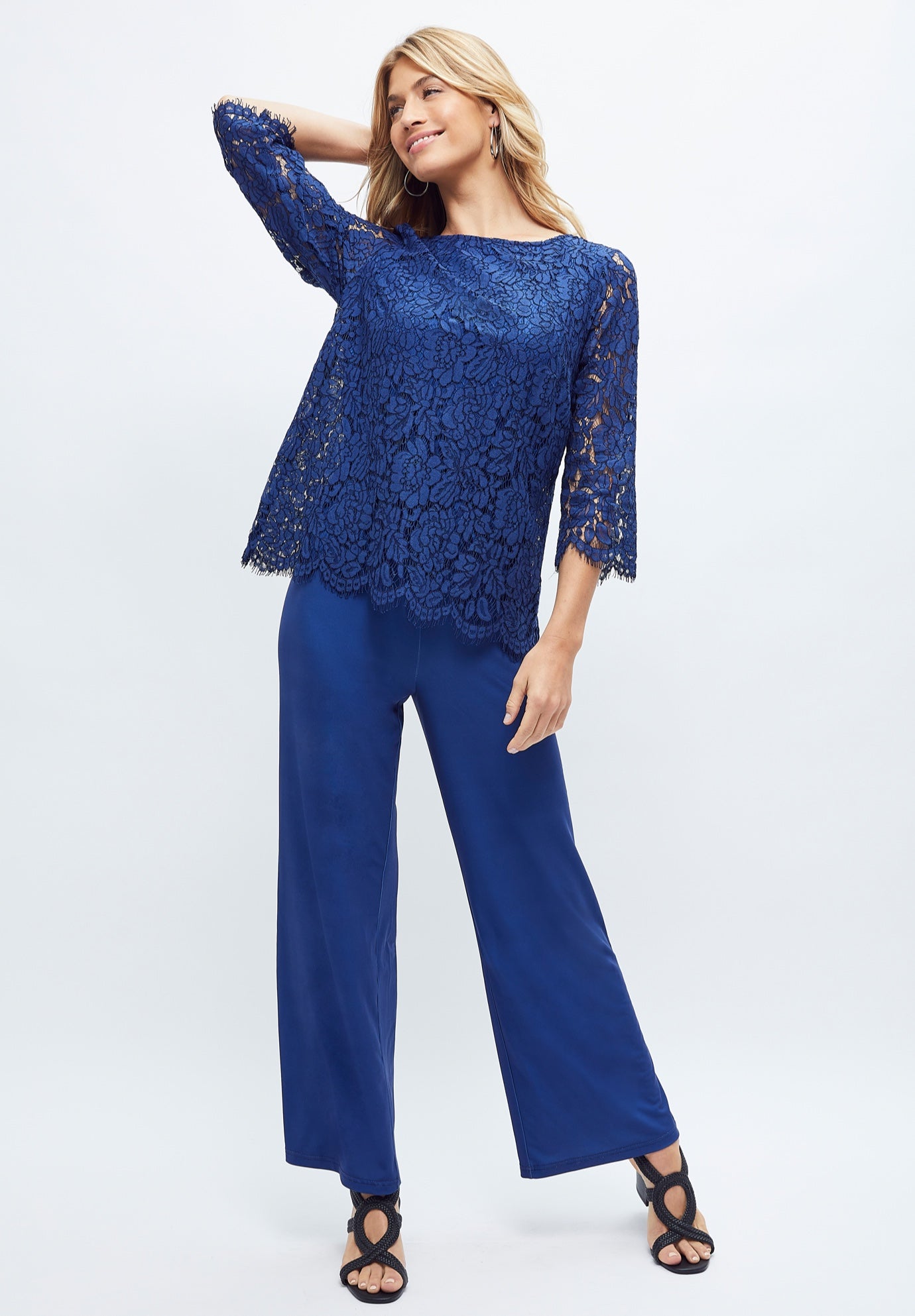 Popover Lace Jumpsuit image number 0