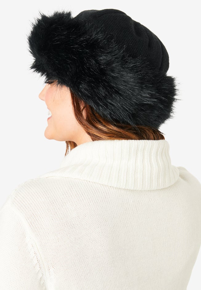 Faux Fur Hat image number null