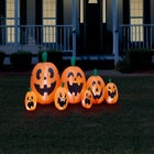 7 1/2' Jack-O-Lantern Inflatables, Set of 7 image number null