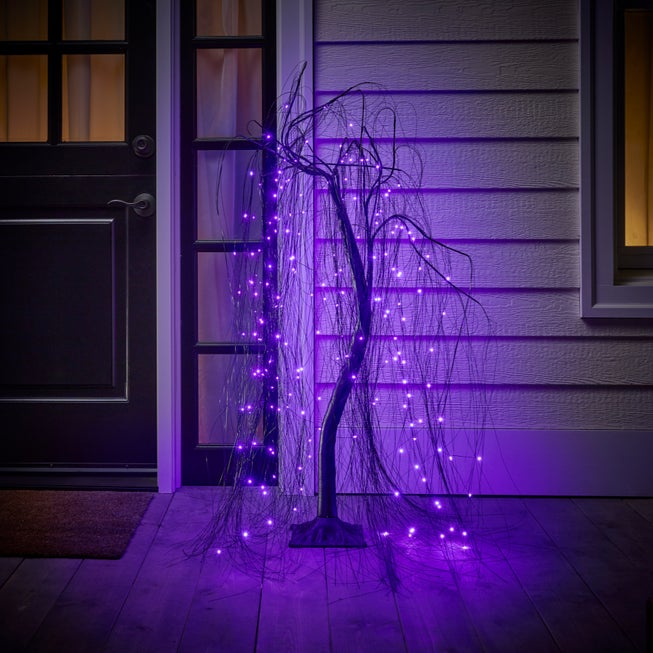 4-ft. Pre-Lit Willow Tree image number 1