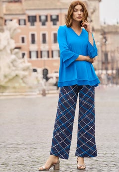 Ruffle Layered Sleeve Top
