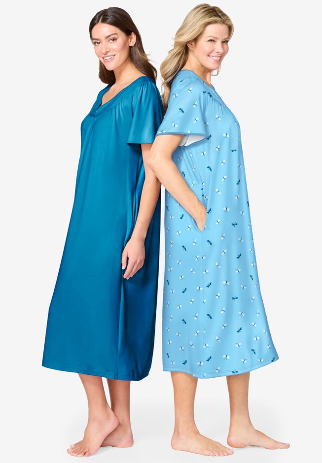 Only Necessities® 2-Pack Bib Gown image number 2