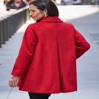 A-Line Wool Peacoat image number null