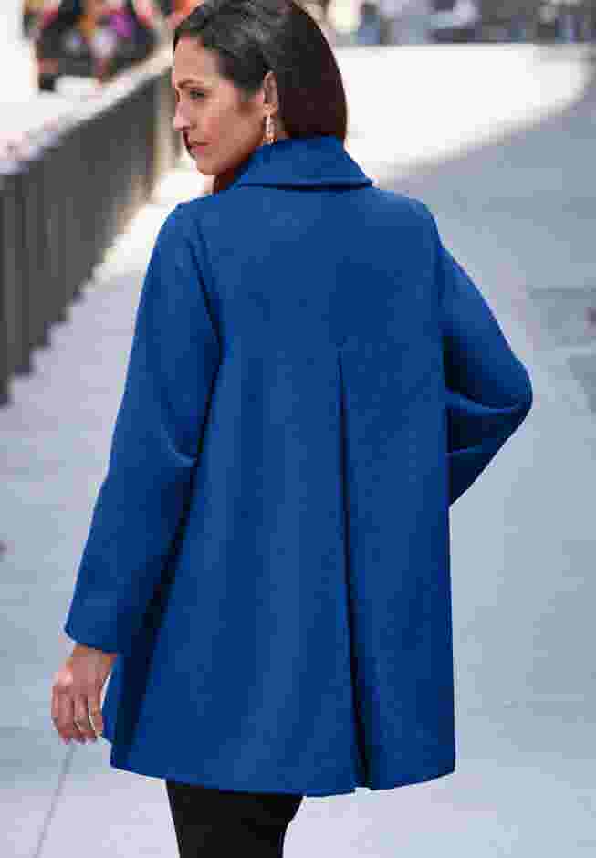 A-Line Wool Peacoat image number 1