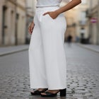 Bi-Stretch Wide Leg Pant image number null