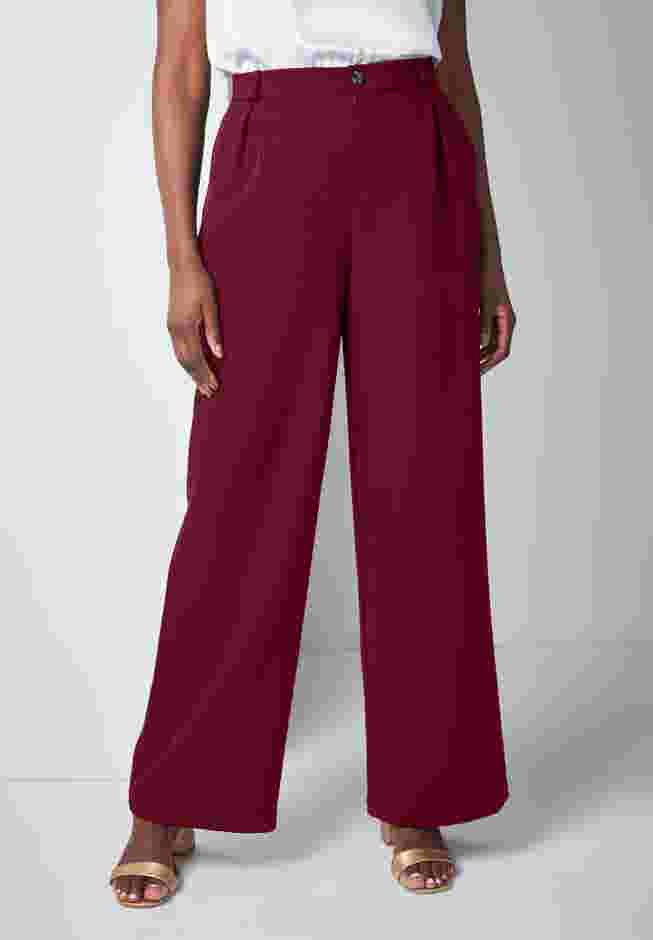 Bi-Stretch Wide Leg Pant image number 0