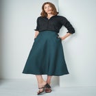 Bi-Stretch Swing Skirt image number null