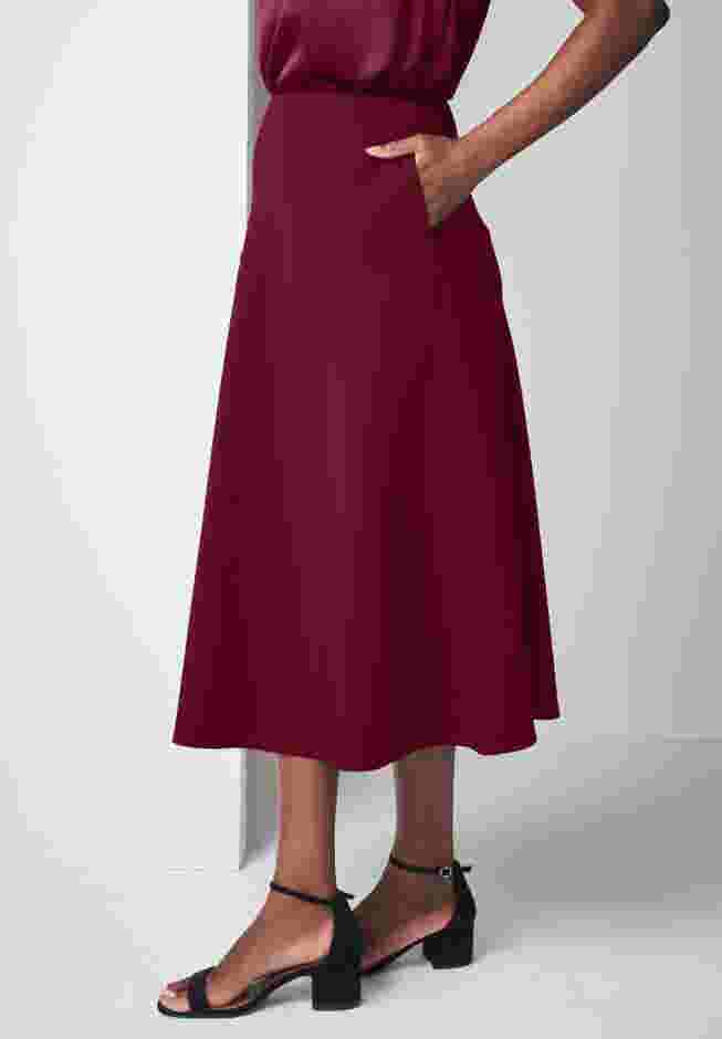 Bi-Stretch Swing Skirt image number 3