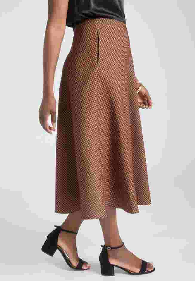 Bi-Stretch Swing Skirt image number 2