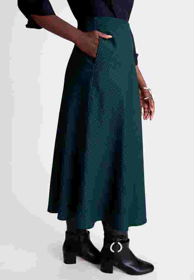 Bi-Stretch Swing Skirt image number 2