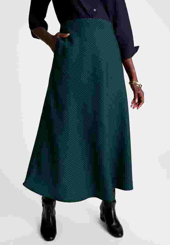 Bi-Stretch Swing Skirt image number 0