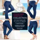 Plus Size Comfort Stretch Straight Leg Jean image number null