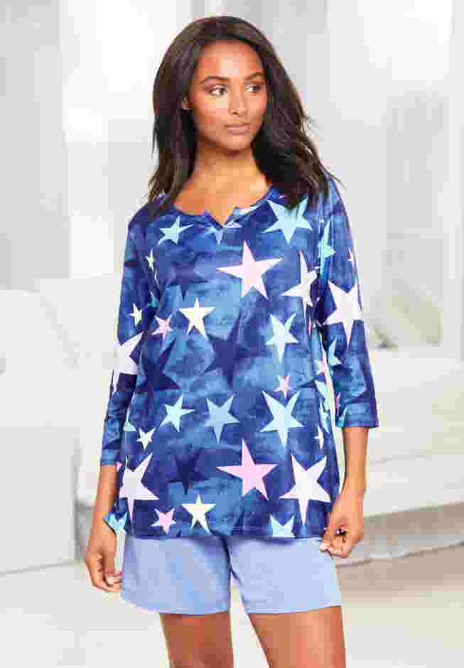 Dreams & Co.® 4-piece Pajama Wardrober image number 3
