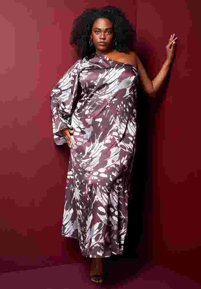 One-Shoulder Maxi Dress image number 0